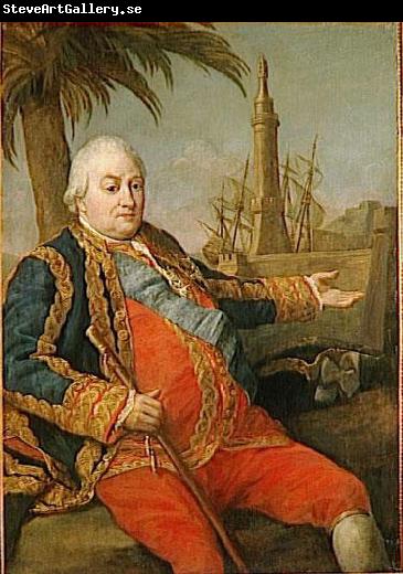 Pompeo Batoni Portrait of French Admiral